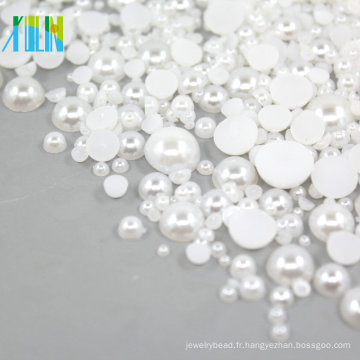 Demi Perles en Plastique 2mm FP03